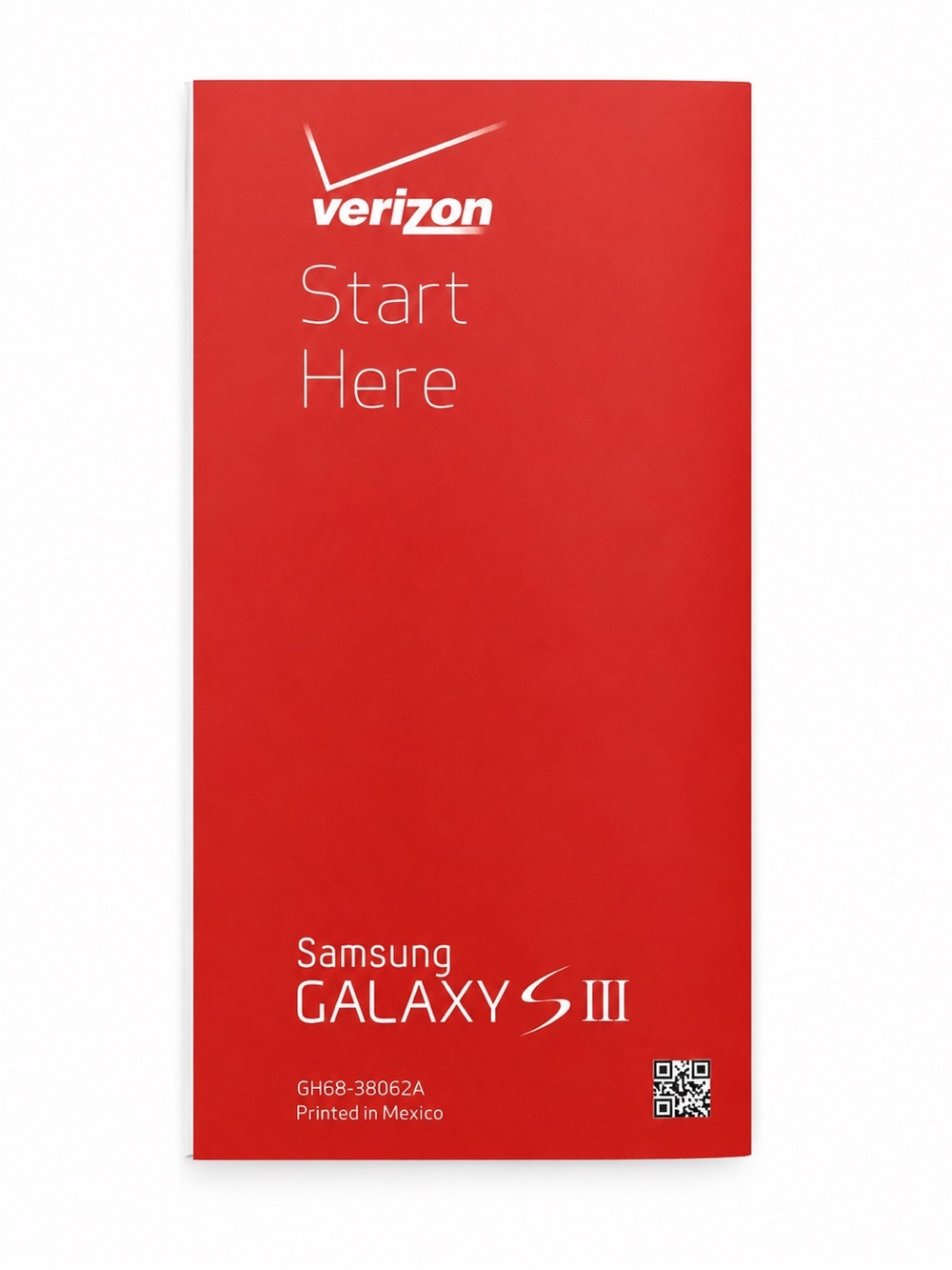 Samsung Galaxy S III Verizon Original Box, Manuals & Inserts – No Phone - Picture 5 of 6